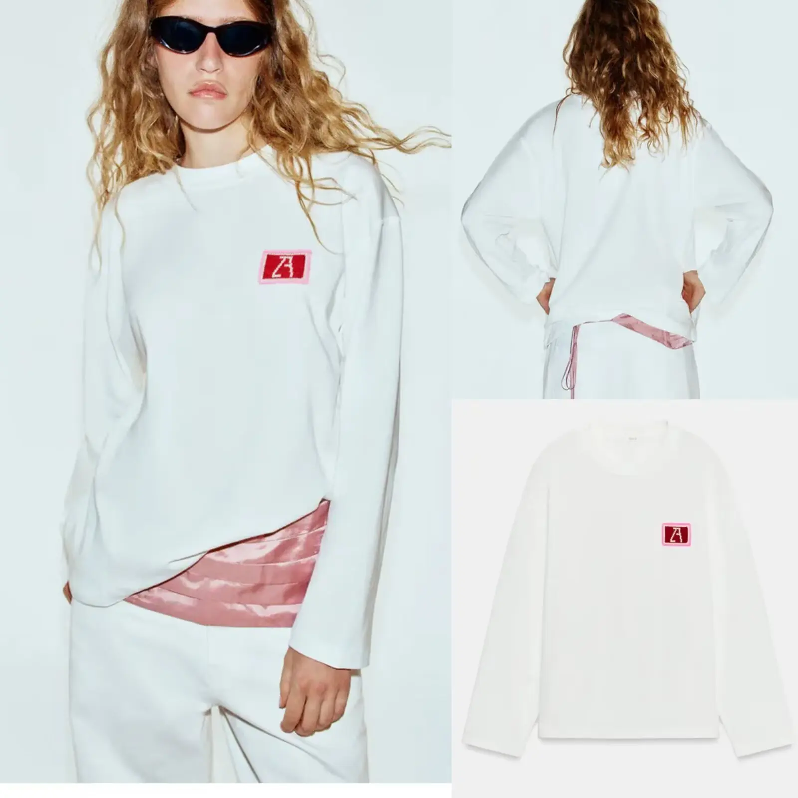 Early Autumn New Arrival Women's Fashion Casual Long Sleeve T-Shirt Versatile Details Polyester Breathable round Neck Top