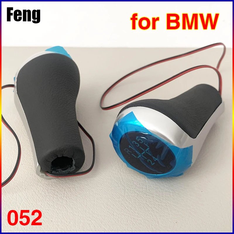 Car Gear Shift Knob For BMW 1/3/5/6 Series 6-speed 5-speed E87 E90 E36  E34 E46 E83 Z3 Etc. Automobile Gear Lever Head Shifter