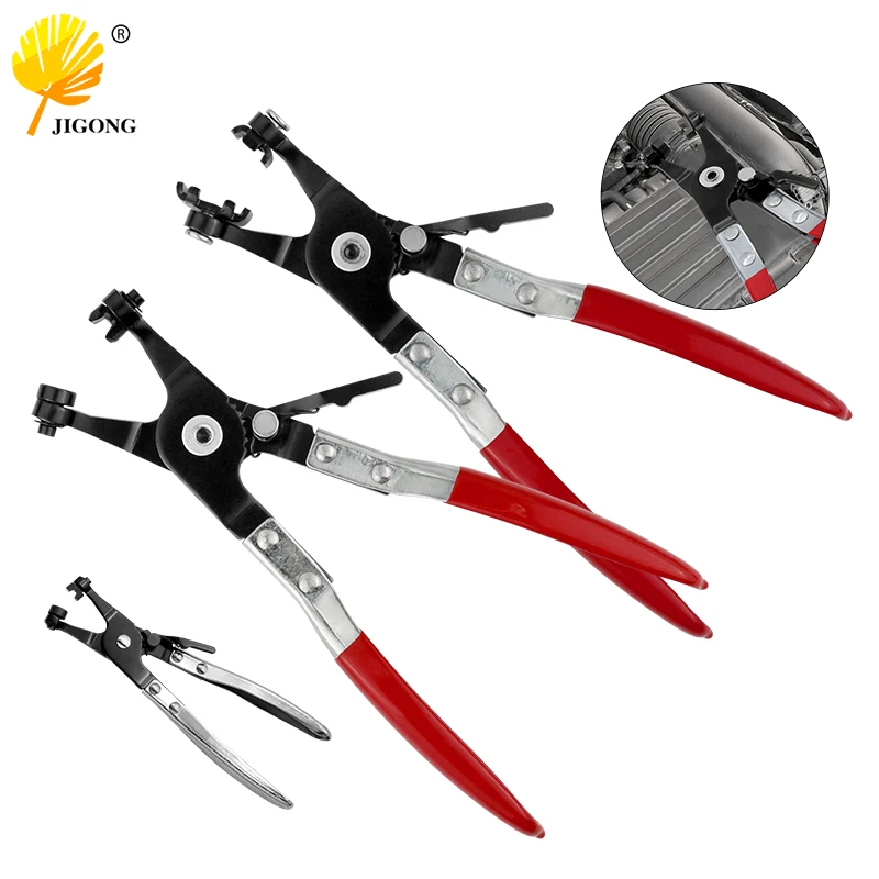 Dismantling Tool for Automotive Water Pipe Clamp Pliers  Straight Throat Type Pipe Bundle Pliers