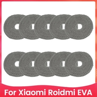 B03C-10PCS Mop Cloth For Xiaomi Roidmi EVA Robot Vacuum Cleaner Mop Cloth Replacement Parts