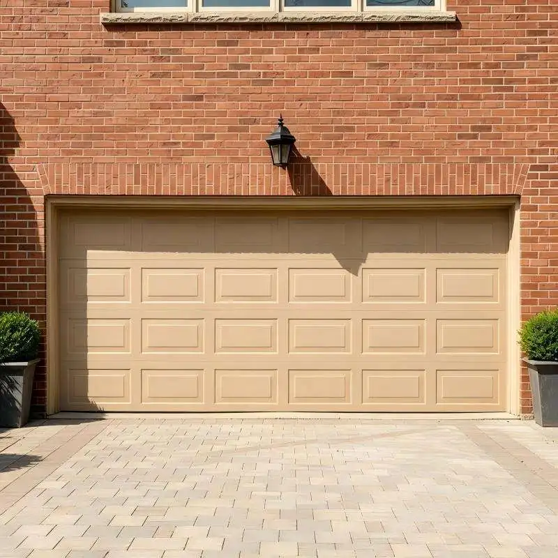 Villa Remote Control To Open The Electric Garage Door Heavy Duty Aluminum Alloy Garage Doors Bulletproof Finished Garage Doors