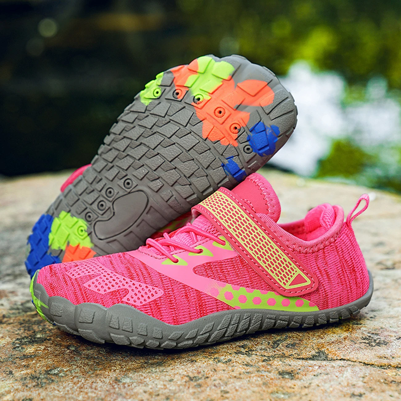 Unisex Quick-Drying Children's Teen Water Shoes Barefoot Beach Swimming Sandals Wading Sports Footwear for Kids