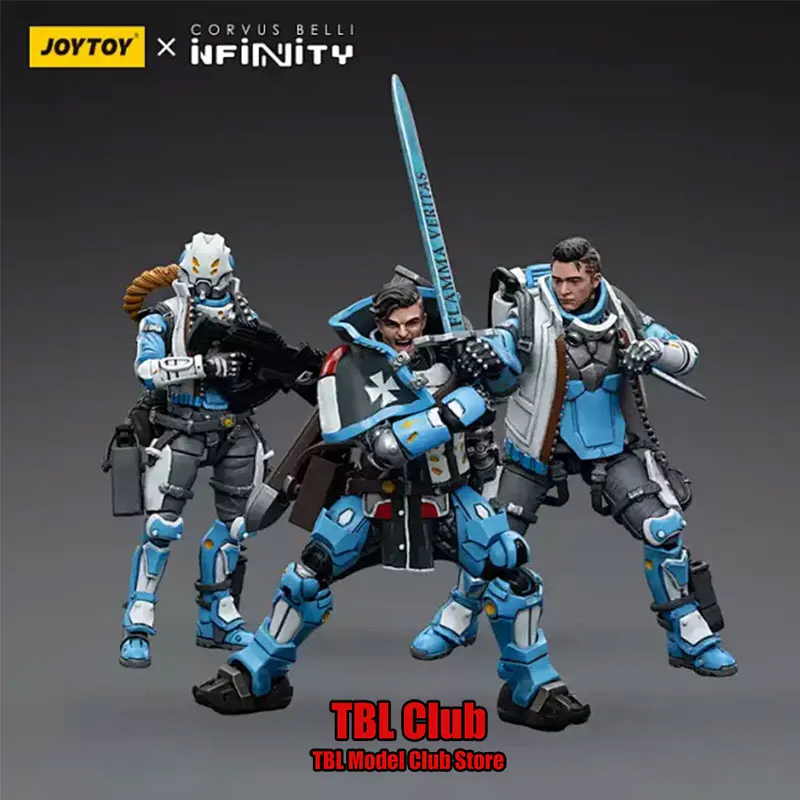 JOYTOY&INFINITY 1/18 PanOceania Padre-Inquisidor Mendoza Nokken, Special Intervention Full Set 10.6cm Soldier Action Figure Doll