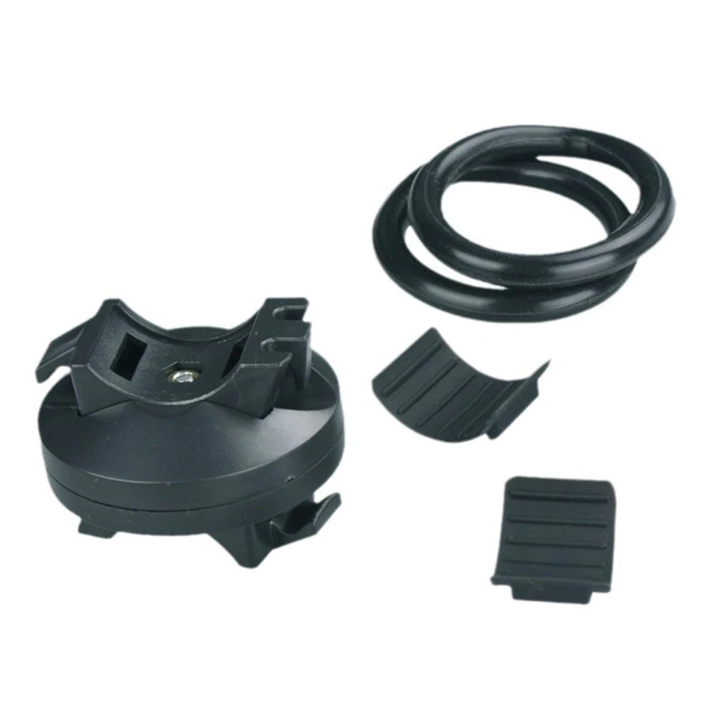 

3 шт., регулируемый на 360 градусов держатель фонарика-универсальный зажим для крепления велосипедной лампы для велосипеда, черная тактическая подставка для фонаря