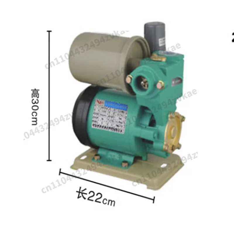 220V hot and cold water pipe tap water booster pump370w automatic self-priming pump hot and cold water pipe booster