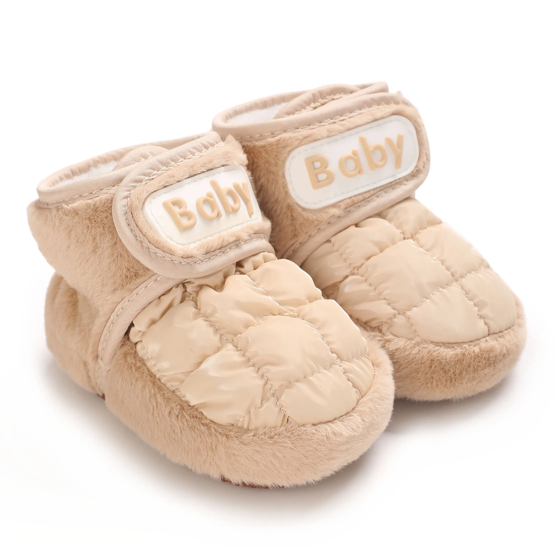 

Winter Snow Baby Boots Newborn Warm Booties Soft Sole Shoes for Baby Girls Boys Infant Shoes Toddler 0-18Months