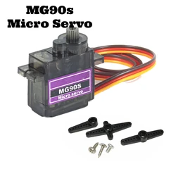 Mg90s Servo 9g Tower Pro Hot Metal Gear 9g Sg90 Upgrade Version For Helicopter Plane Boat Car Mg90 9g Trex 450 Rc Robot Fpv