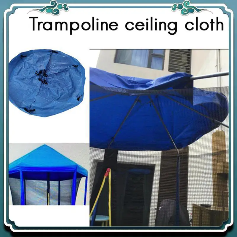 Trampoline Cover, Trampoline Protective Cover ,Tearproof And UV Resistant Weather Trampoline Protection Cover Easy To Use 10Ft