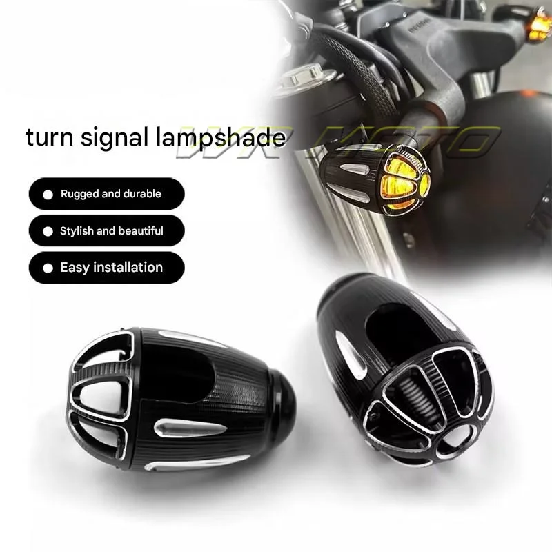 Turn Signal Light Guard Anti-Impact Protective Cover Fit For BENDA Dark Flag 950 Cruiser Mod Parts
