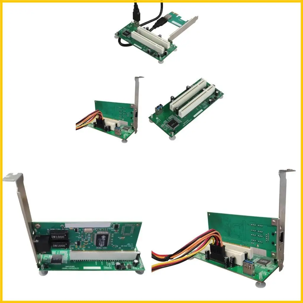 

PCIe to Double PCI слот -карты PCIe PCIE Adapter Card USB3.0 Добавить на карту