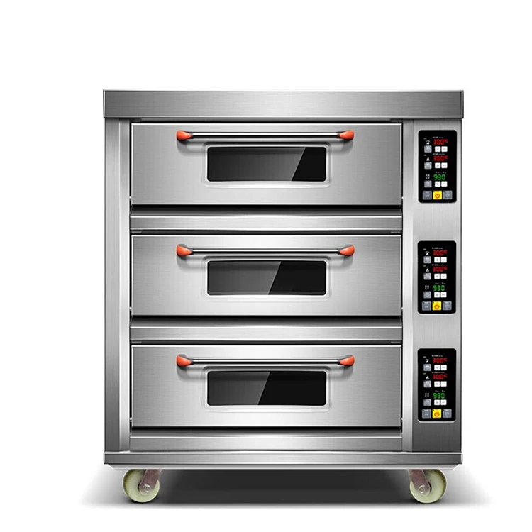 Provided Bread Bakery Equipment Commercial Two Decks Cake/bread Baking Oven Electric Pizza Oven Stainless Steel Electric Gas 130