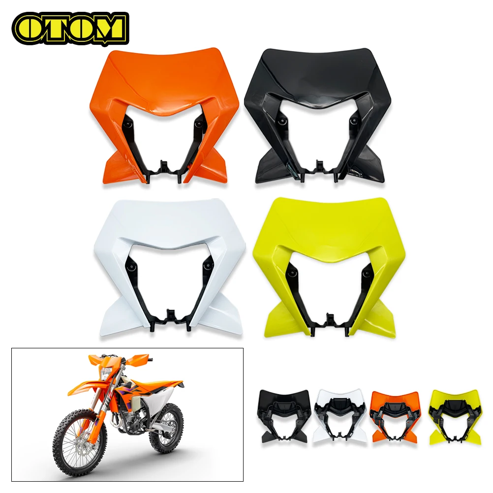 

Motorcycle For KTM Head Light Shroud Headlight Mask Cover Headlamp Plastic Housing EXC EXCF XCW XCFW 150-500 2024 Enduro Bikes