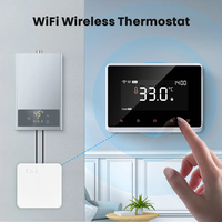 Tuya Wifi Heating Thermostat Battery Wireless For  Gas Boiler Smart Home Room Digital Temperature Controller Alexa Google Home