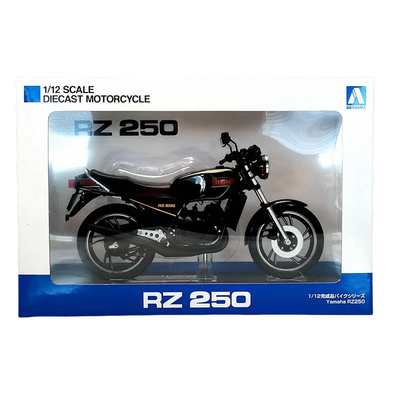 Diecast 1/12 Auto Modell Yamaha Rz250 Motorrad Modell Auto Diecast Motorrad Spielzeug für Jungen Geschenk Original Box
