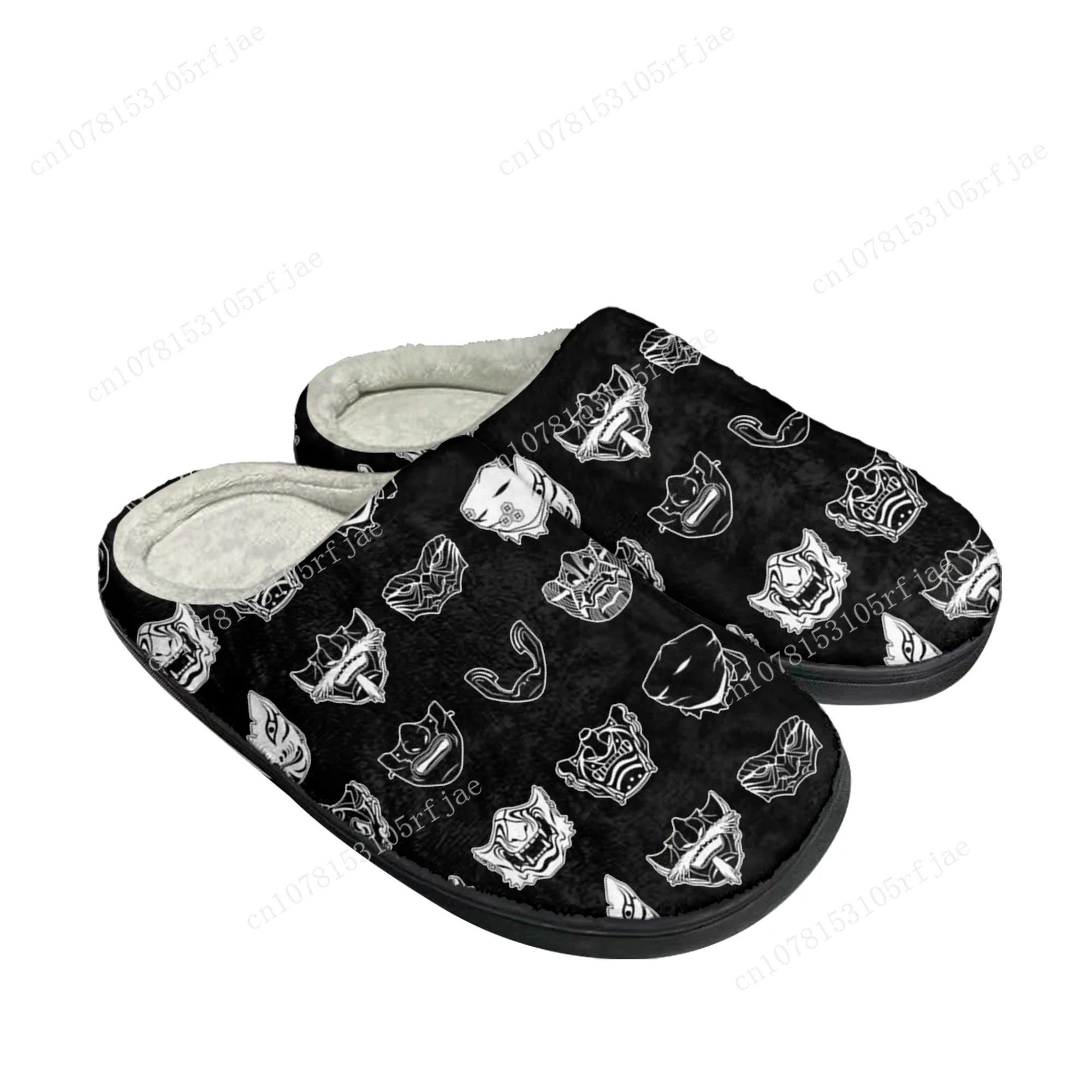 Ghost of Tsushima Home Cotton Slippers Cartoon Game Men Women Teenager Plush Bedroom Casual Keep Warm Shoes Tailor Made Slipper