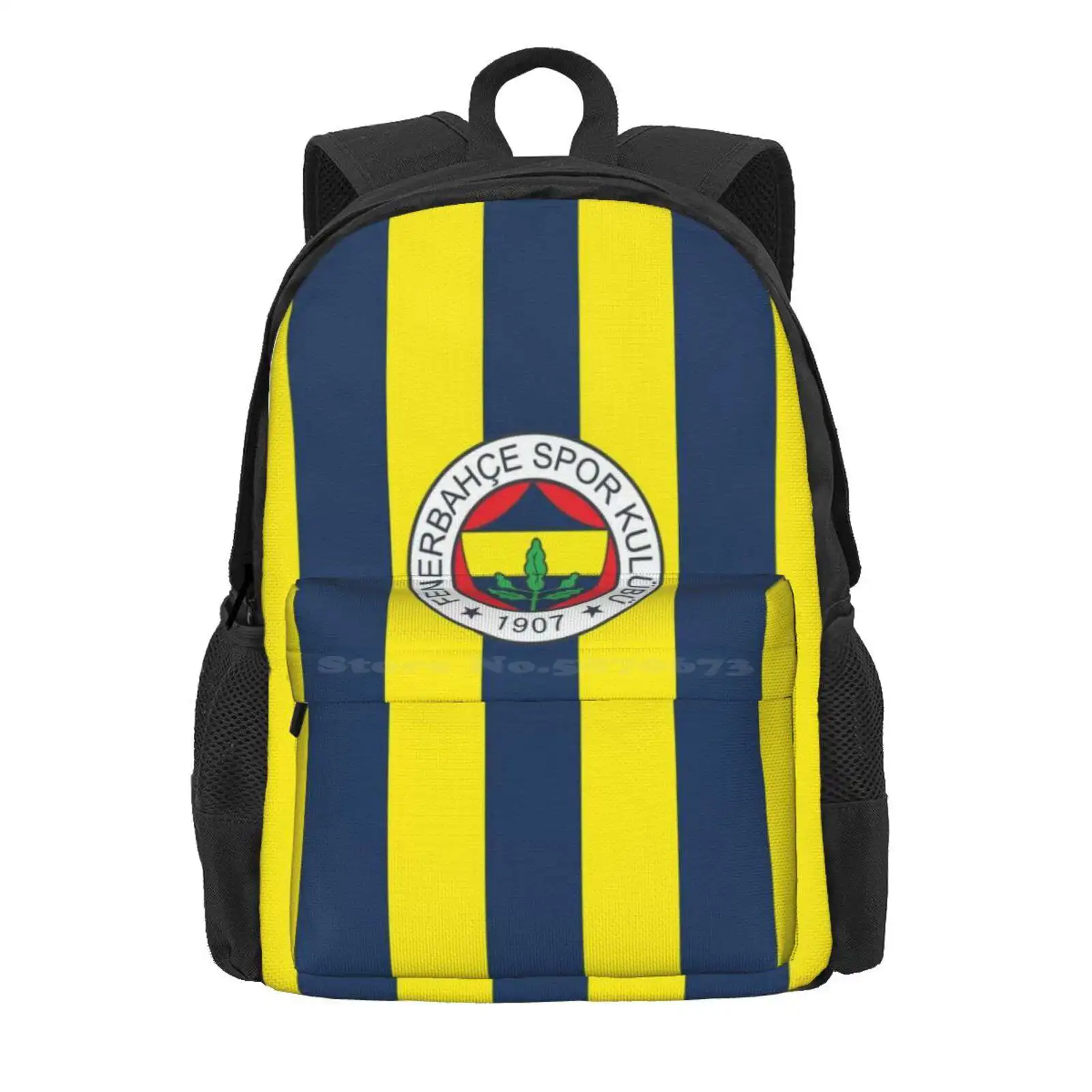 Fenerbahce 1907 Hot Sale Schoolbag Backpack Fashion Bags Fenerbahce 1907 Fenerbahce Sk Fb Turkish Football Team Soccer Super