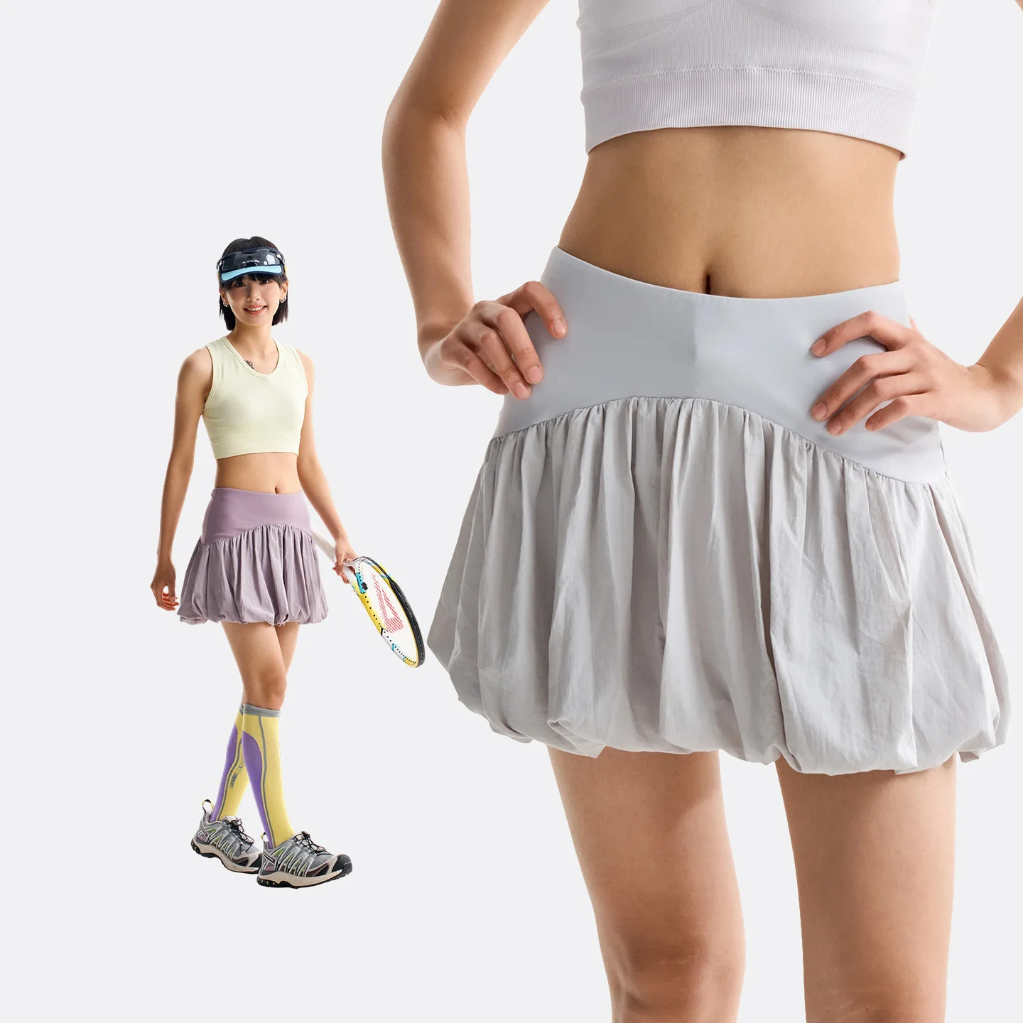 Elastic Yoga Tennis Sport Bud Skirt Pant Women Summer Outdoor City Hiking Streetwear Fashion Y2k Track Skirts Shorts
