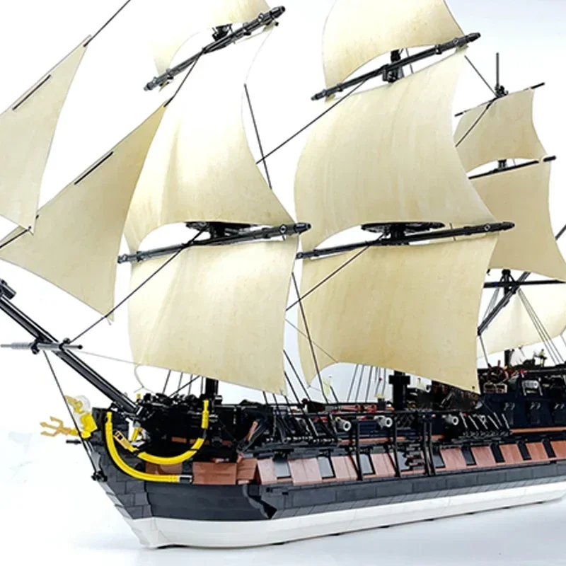 Modello di nave militare Moc Mattoni da costruzione Royal Navy Nave Tridente Tecnologia Blocchi modulari Regalo Giocattoli di Natale Set fai da te Assemblaggio