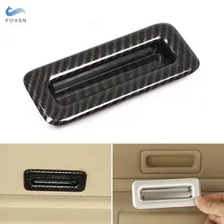 For BMW 1 3 Series E87 E90 E91 E92 E93 Car Interior Sunroof Handle Switch Frame Cover ABS Carbon Fiber Trim Accessories