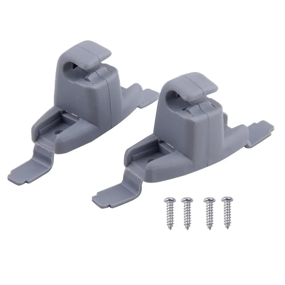 2x Grey Sun Visor Clip 51168243575 For For For For BMW E46 323Ci 328Ci 325xi 323i 330xi Replace Car Accessories