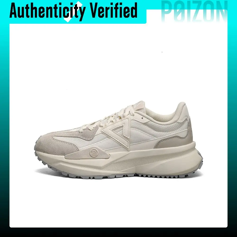 PEAK Casual Shoes Women's Low-top Ivory Yellow Canvas White DE420528
