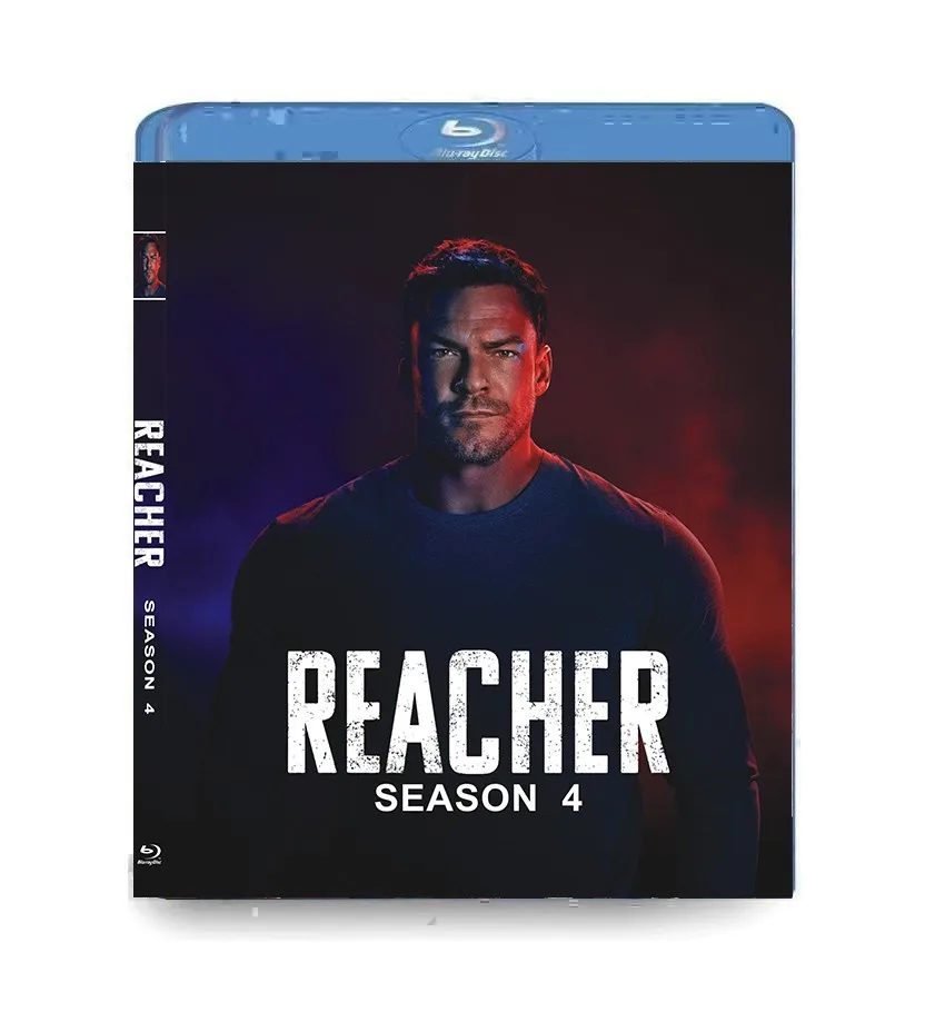 Reacher season 4 2BOX New Sealed Box Set Blu-ray disc