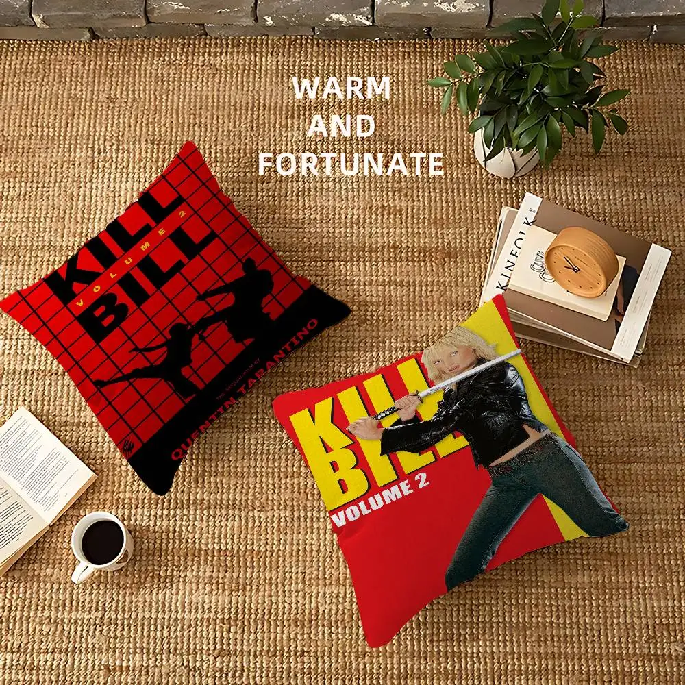Classic Fiction Movie Kill Bill Cushion Cover Polyester Sofa Cushions Decorative Throw Pillows Home Decoration Pillowcover