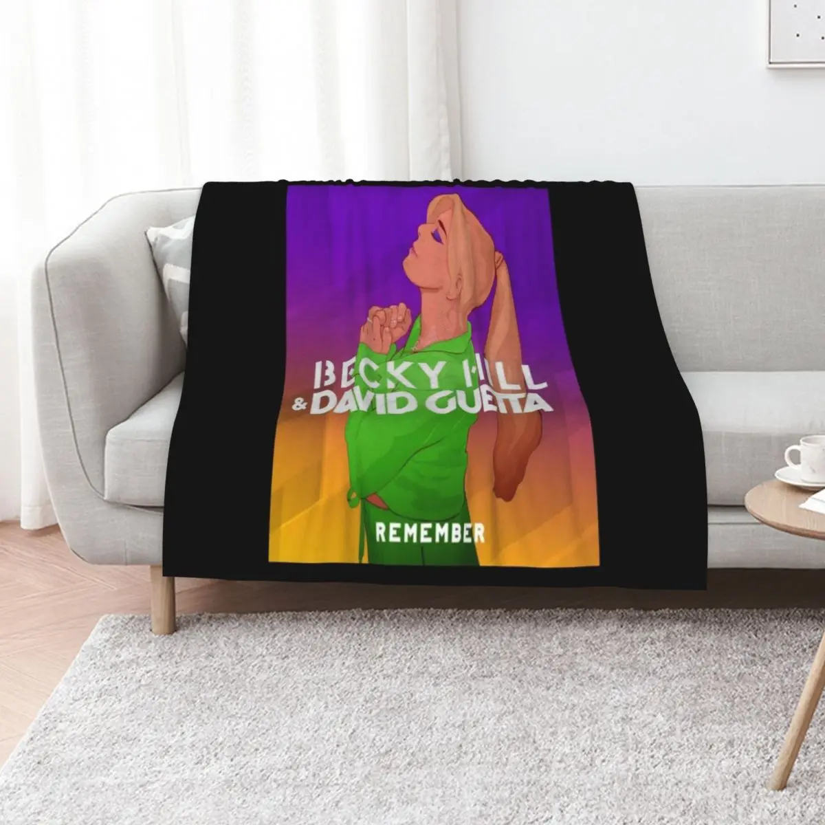 

Becky Hill Throw Blanket Stuffeds Soft Plush Plaid Plush warm winter Blankets