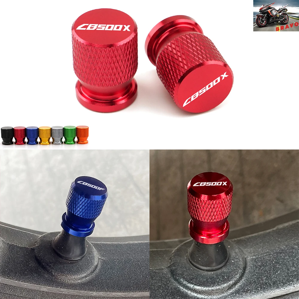 For Honda CB500F CB500X 500 X F Motorcycle Accessories CNC Aluminum Tyre Valve Cap Wheel Air Port Cover