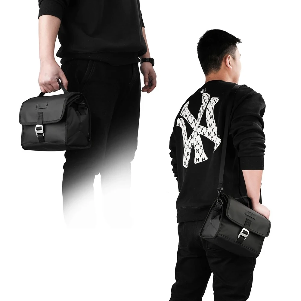 Bicycle Handlebar Bag Waterproof Front Tube Cycling Bag Matte with Insulation Big Capacity for MTB Road Folding Bike