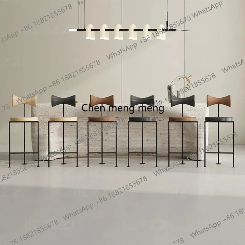 

Living Room Bar Stools Reception Designer Throne Balcony Modern Bedroom Chair High Reception Party Banqueta Salon Furniture