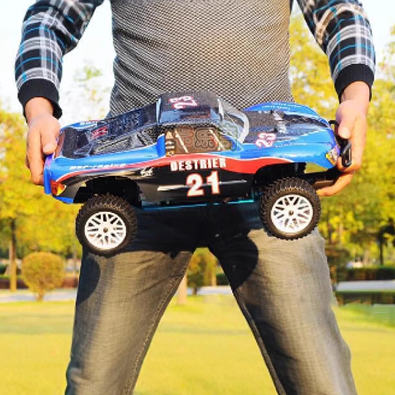1:10 HSP 94155 four-wheel drive short truck oil powered car, fuel remote control car, off-road high-speed car model