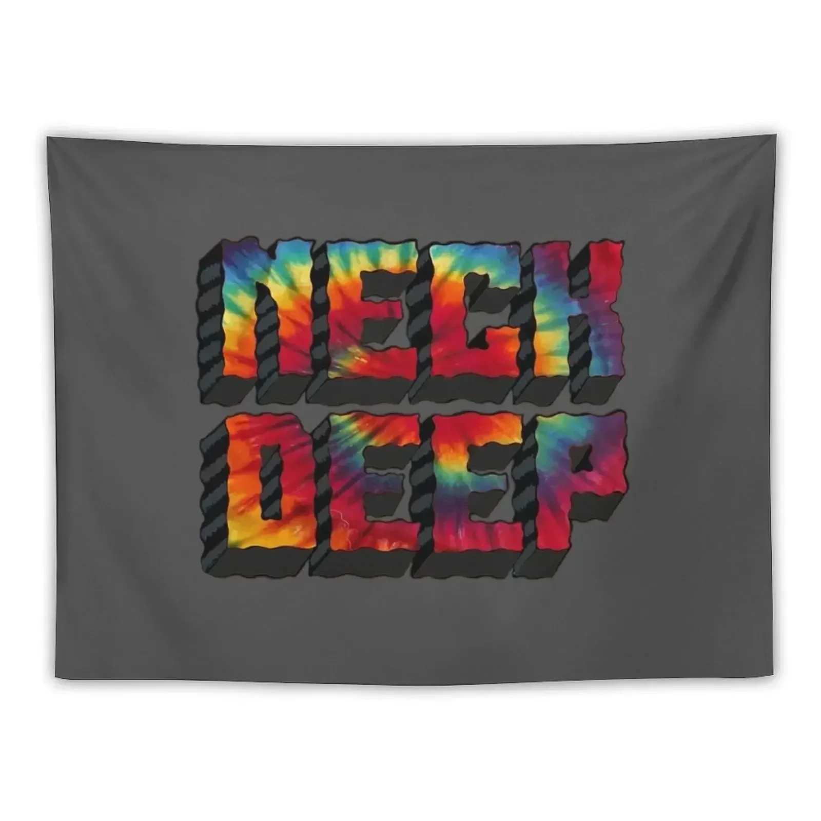 

Neck Deep Tie Dye Tapestry Carpet On The Wall Decor For Room Tapestry