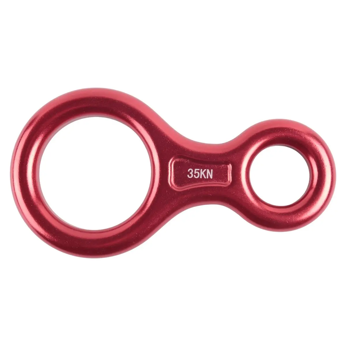 【2405 Popular】35KN Rock Climbing Carabiner Figure 8Rappelling Rope Descender Aluminum Figure Belay Device Abseiling Downhill Equ