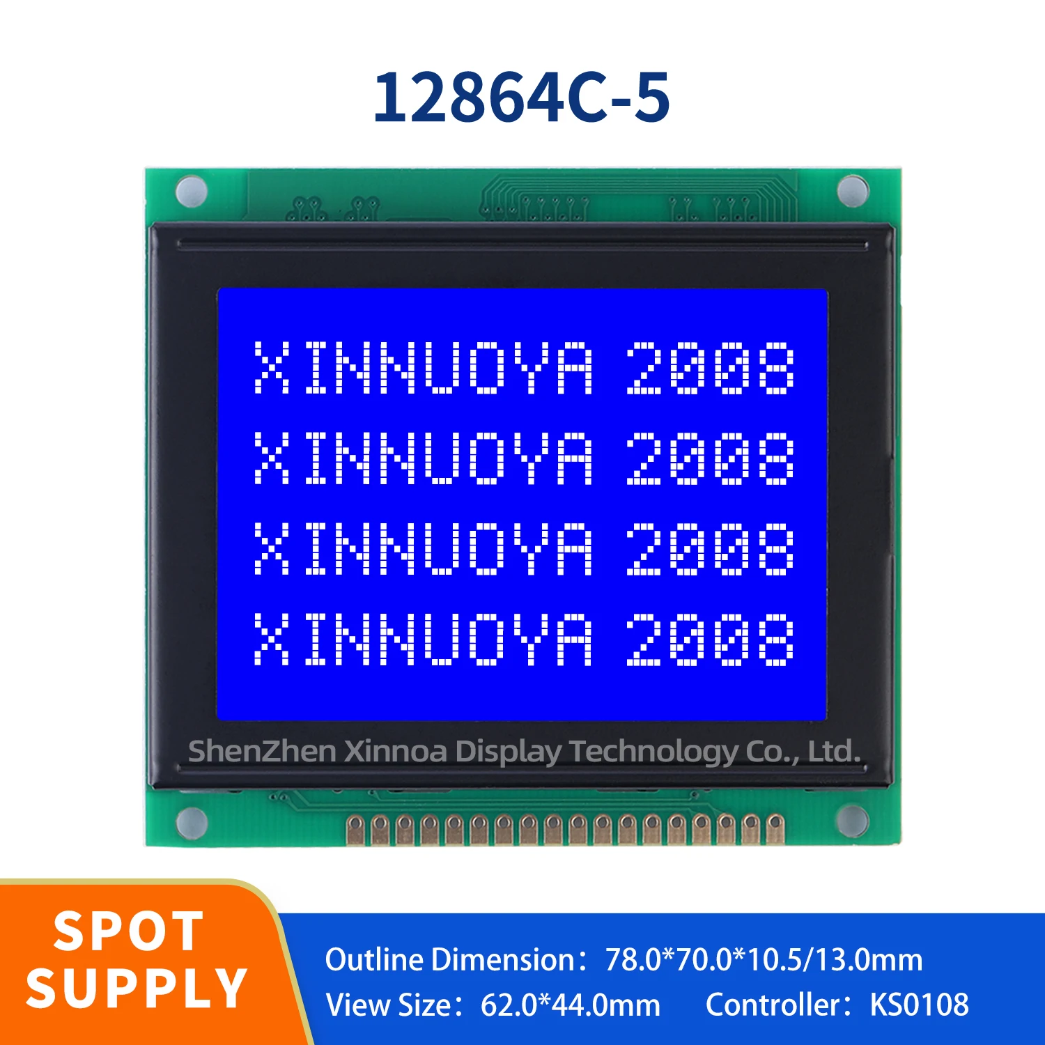 Módulo gráfico do LCD do ponto, 3,5