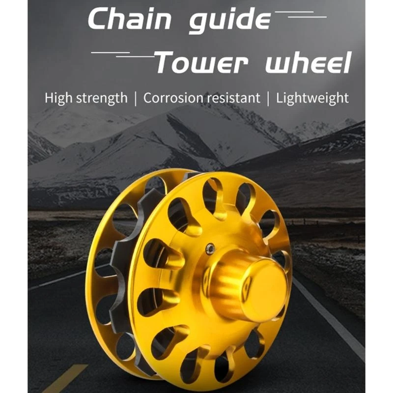 

Folding Chain Stabilizer Chain Tensioner Guide Wheel Suitable for Small Cloth Outer Variable Speed Inner 3 Speed