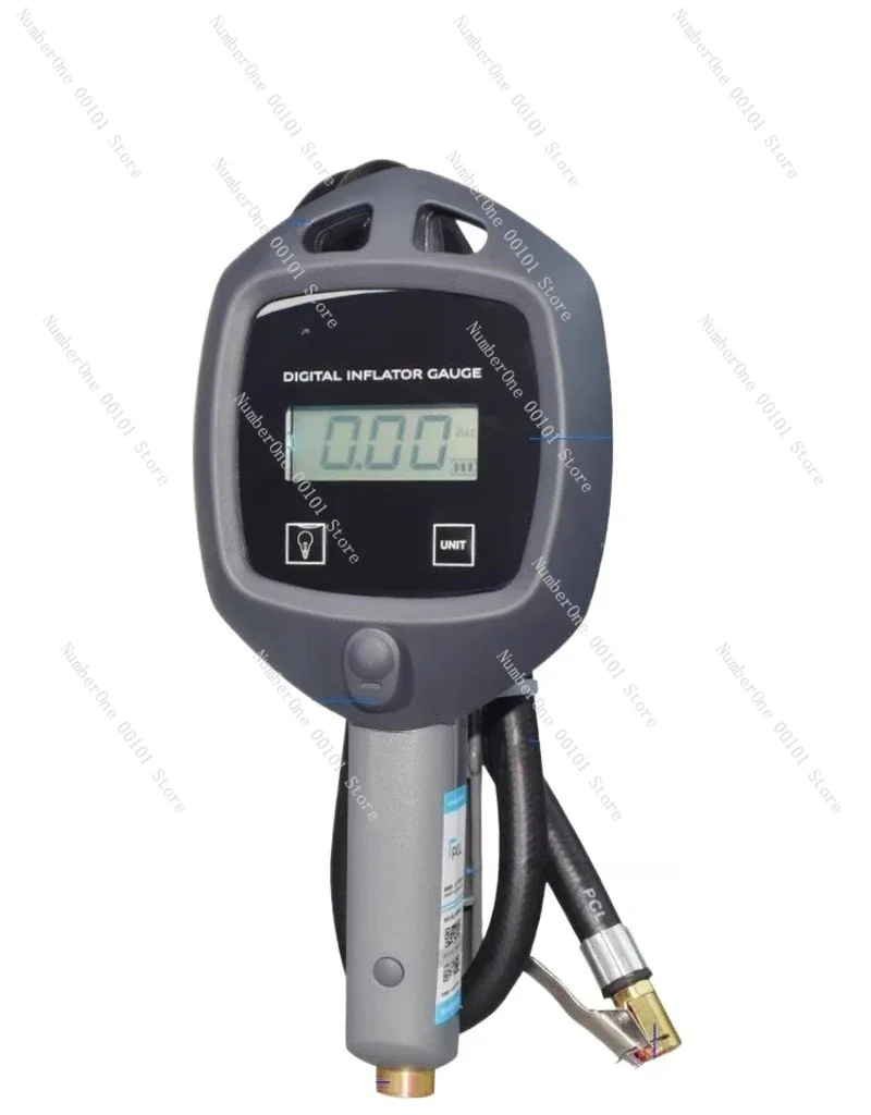 Car tire digital display inflatable gun shockproof inflator