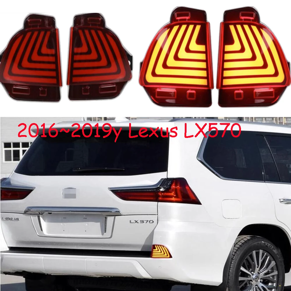 

car accessories bumper tail light for Lexus LX570 light taillight LED Reflector 2016~2019y for Lexus LX570 fog lamp