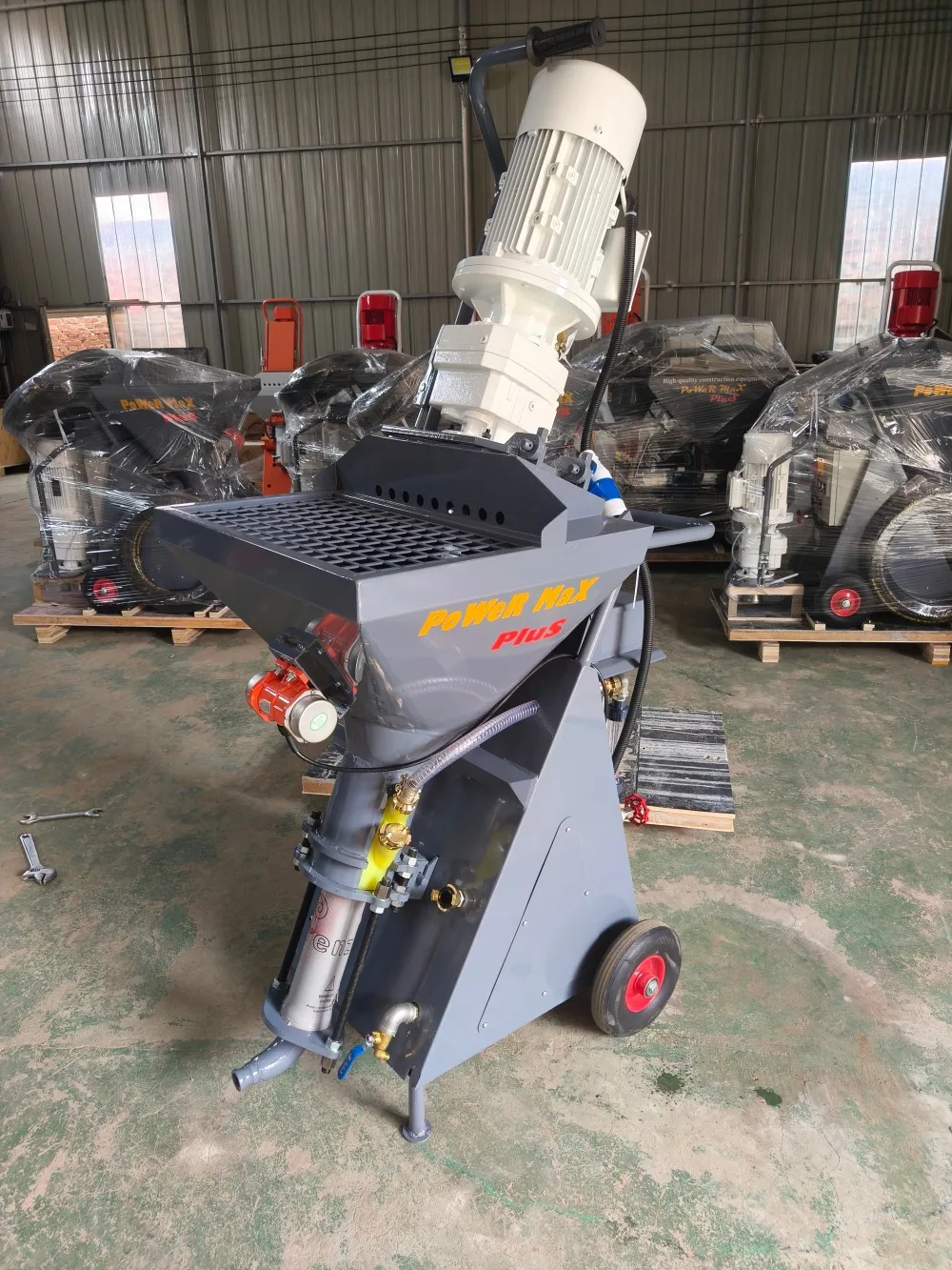 

M11 Stucco Finishing Wall Paint Gypsum Spraying Plaster Machine for Construction Work