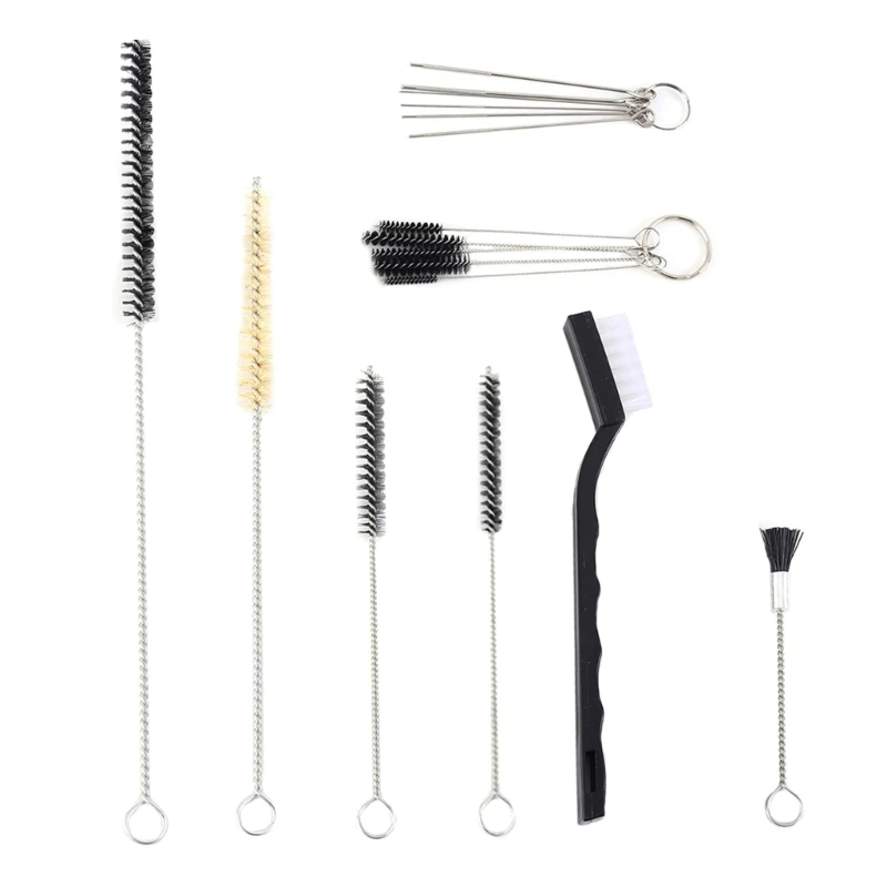 Mini Detail Cleaning Set for Air Brush Guns Ensure Optimal Functionality