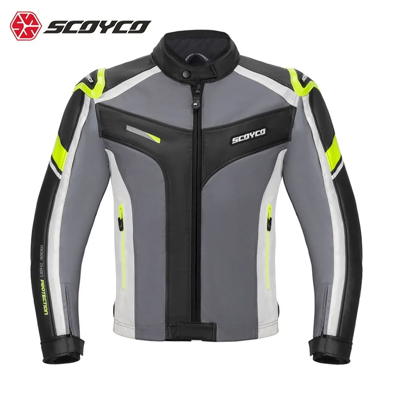 Spring Summer Motorcycle Riding Jacket for Men Women Breathable Ventilated Anti-fall Wear-resistant Slim Fit Biker Racing Jacket