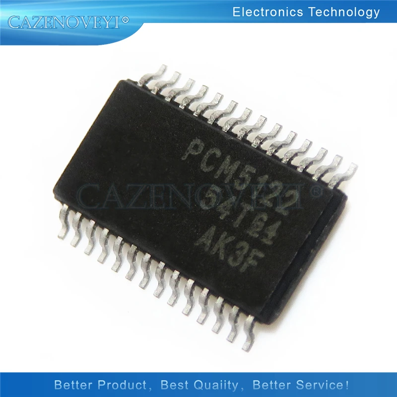 5pcs/lot PCM5122 PCM5122PW PCM5122PWR TSSOP-28 In Stock