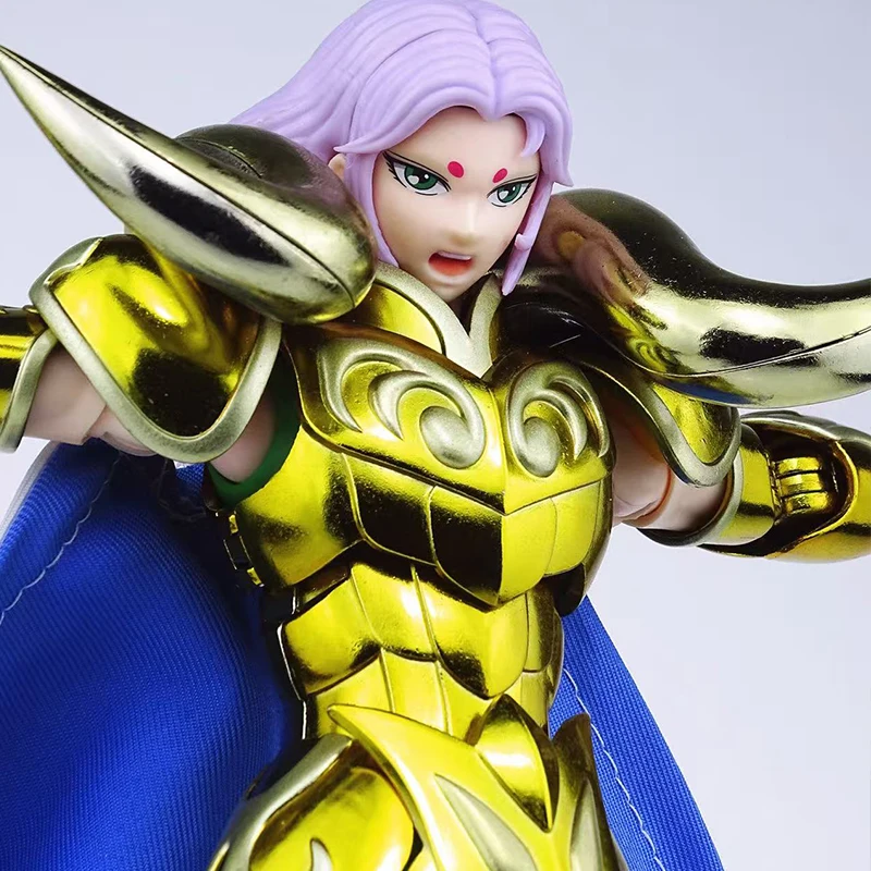 JM.MST Saint Seiya Myth Cloth EXM Aries Mu Plus 3.0/Crown 1/7 25cm Gold Knights of the Zodiac Action Figure In Stock