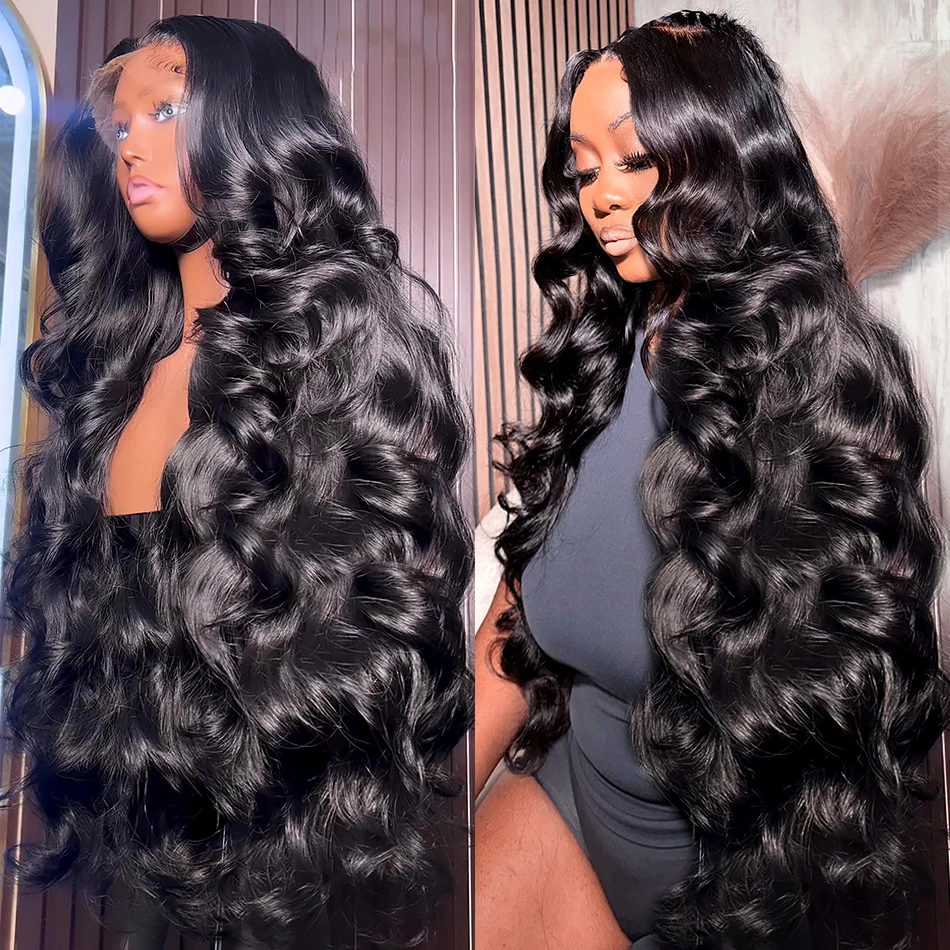 30 40 Inch Body Wave Lace Front Pruik 13X4 13X6 Hd Lace Frontale Pruik Pre Geplukt Met Baby Hair Lijmloze Pruiken Menselijk Haar Voor Vrouwen