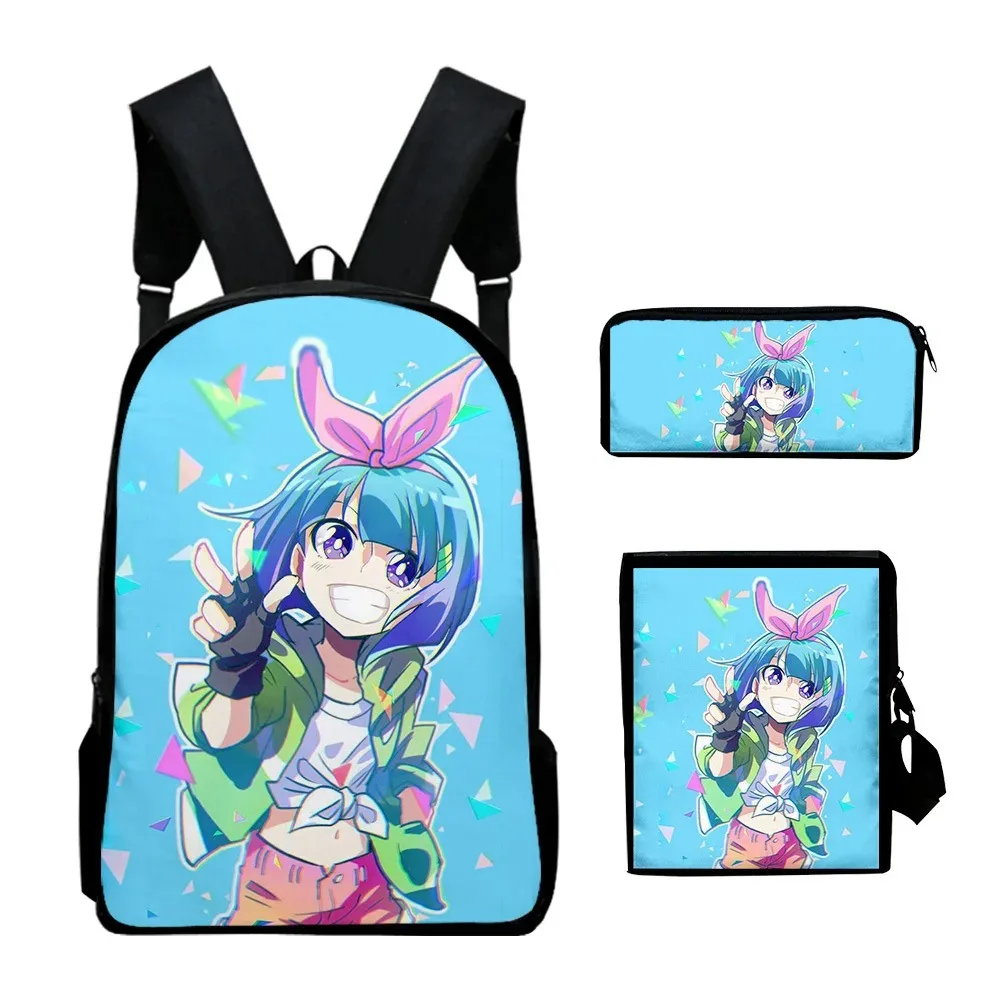 Harajuku Beyblade Burst Evolution 3D Print Mochila, mochila escolar do aluno, mochila portátil, mochila, sacos de ombro inclinad