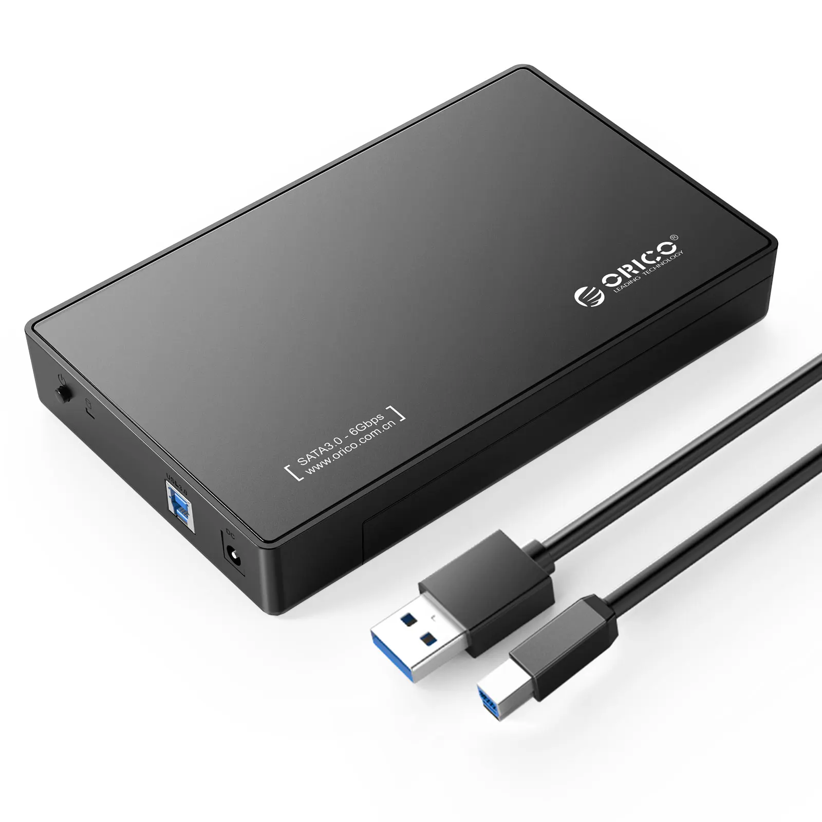 ORICO 3,5 zoll Externe Festplatte Gehäuse SATA zu USB 3,0 HDD Fall mit 12V/2A Power Adapter unterstützung UASP Werkzeug freies – Detail 1