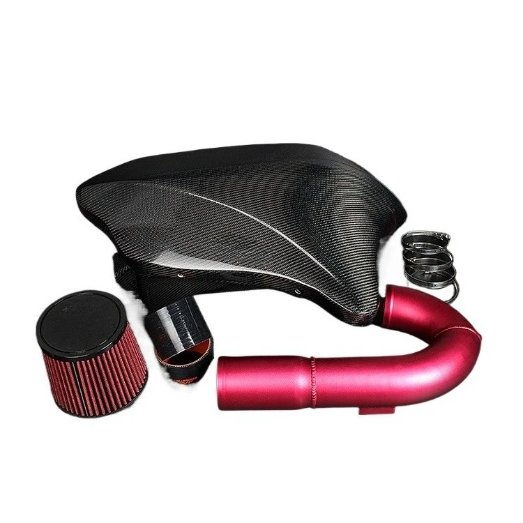 Factory Custom Car Air Filter Carbon Fiber High Flow Car Cold Air Intake Filter for BMW 3 Series
