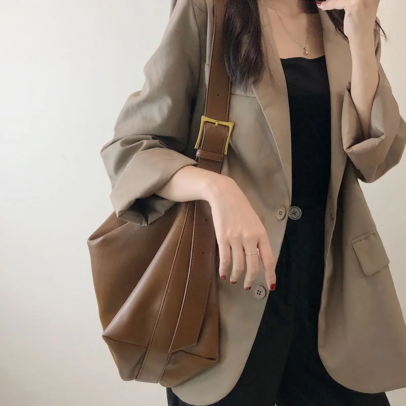 CGCBAG 2023 moda torby z bawełny dla kobiet duża pojemność torba na ramię wysokiej jakości miękkie skórzane damskie designerskie luksusowe torebki