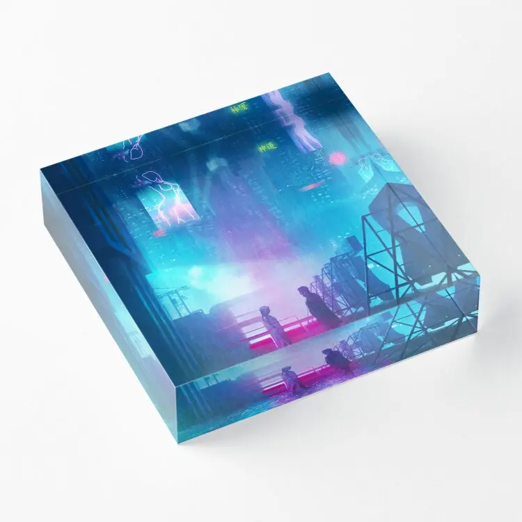 Blade Runner 2049 Painting  Acrylic Block Pad Room Funny Fashionable Clear Transparent Decoration Art Process Home Wedding Print