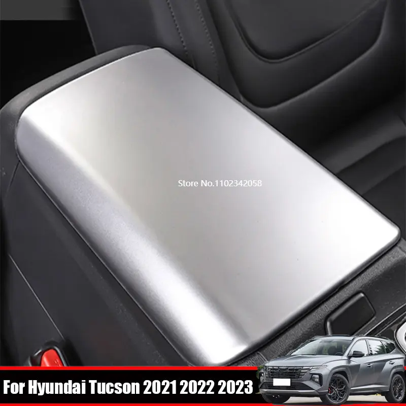 For Hyundai Tucson NX4 2021 2022 2023  Hybrid N Line Car Center Console Armrest Box Anti-scratch Pad Protector Cover Accessories